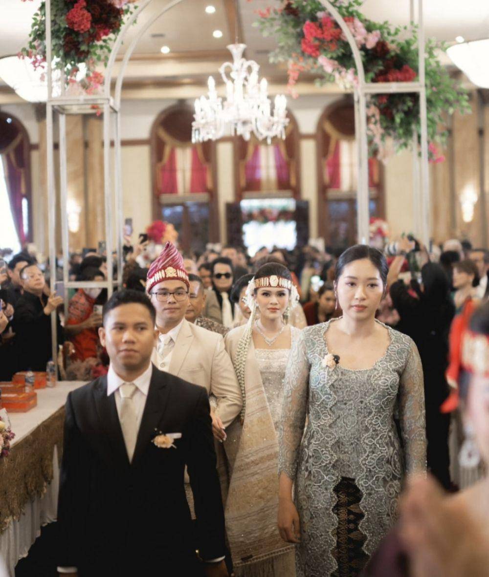 Resepsi pernikahan Fritz Hutapea, anak Hotman Paris Hutapea. (Instagram.com/fcgweddings)