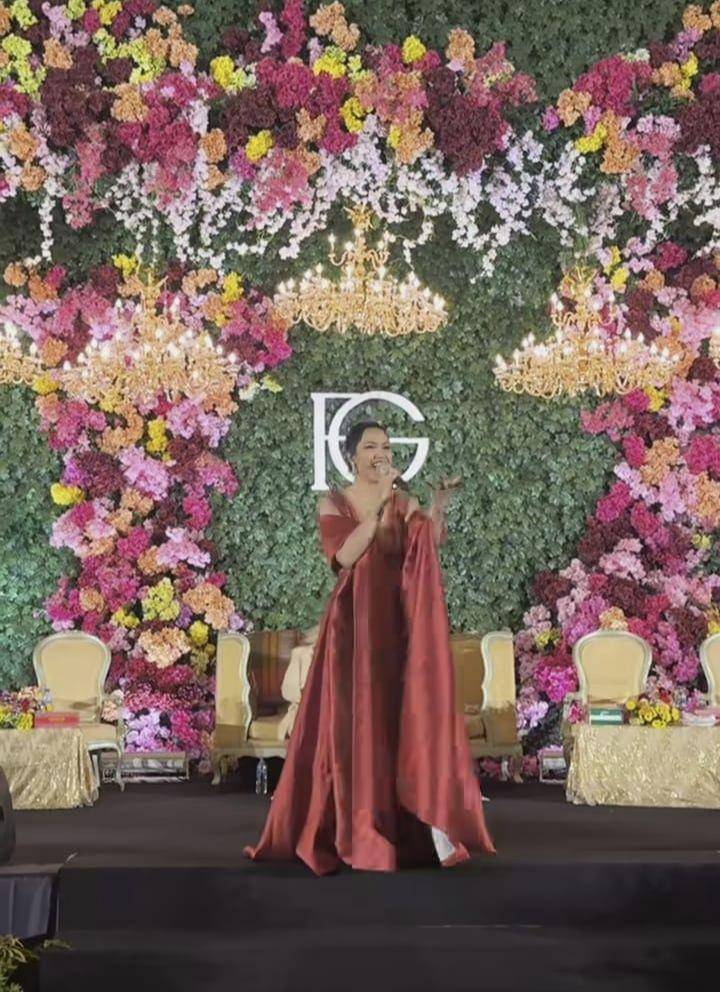Resepsi pernikahan Fritz Hutapea, anak Hotman Paris Hutapea. (Instagram.com/fcgweddings)