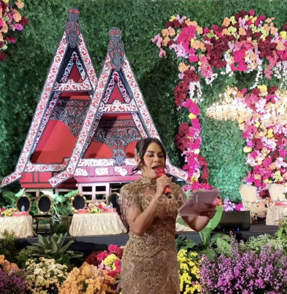Resepsi pernikahan Fritz Hutapea, anak Hotman Paris Hutapea. (Instagram.com/aa_fotografi)
