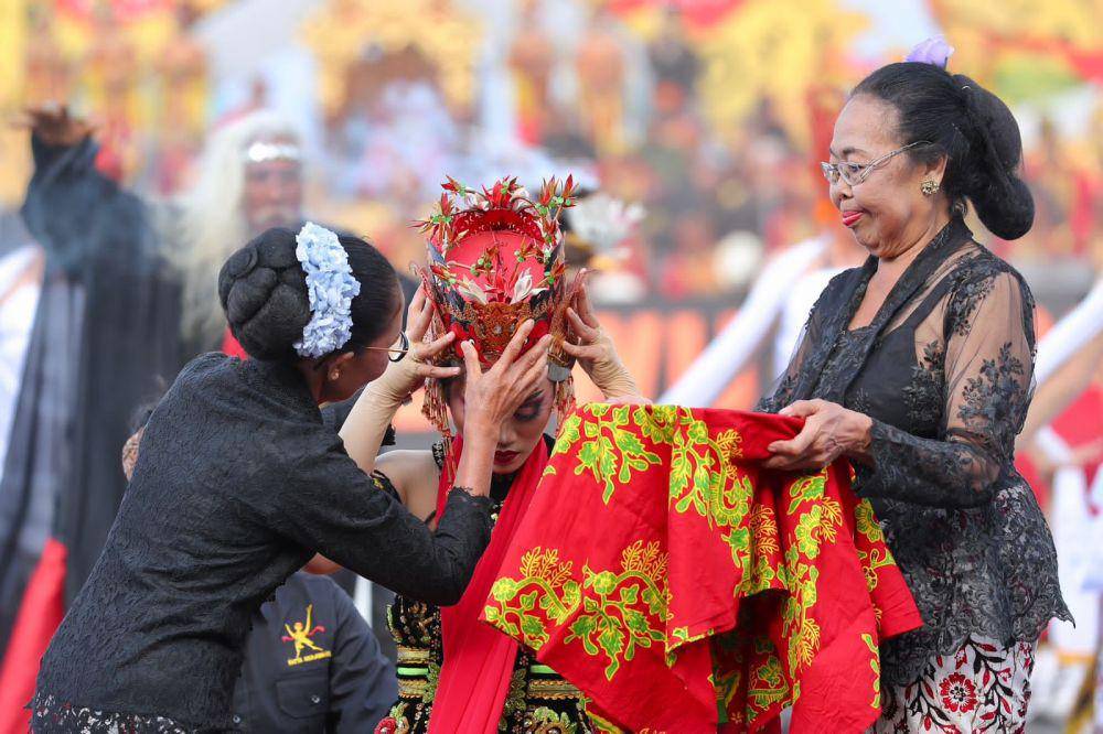 Festival Gandrung Sewu rutin digelar di Banyuwangi sejak 2012. (Dok. Pemkab Banyuwangi)