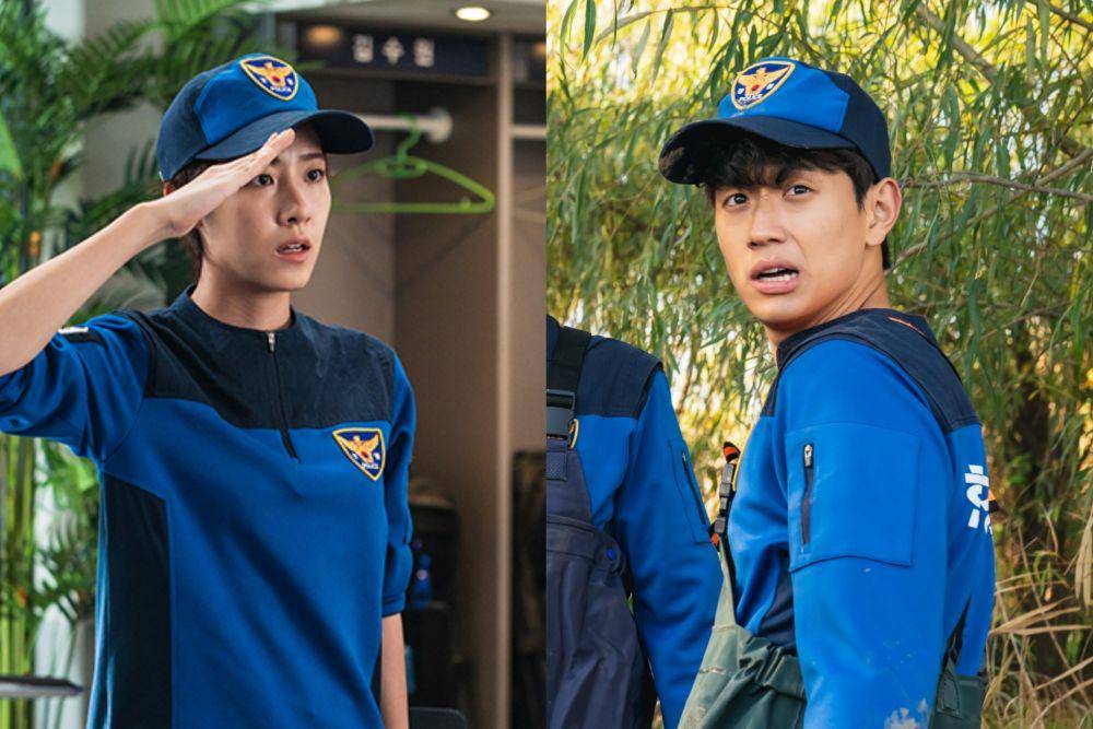 cuplikan Bae Da Bin dan Shin Hyun Seung di drakor Han River Police (dok. Disney+ Korea/Han River Police)