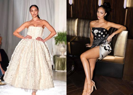Potret R'Bonney Gabriel di New York Fashion Week 2023 (Instagram.com/rbonneynola)