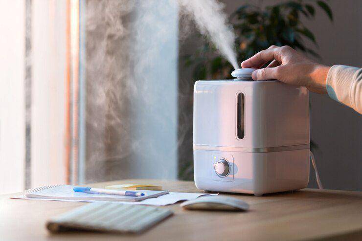ilustrasi humidifier (Freepik.com/ dimaberlin)