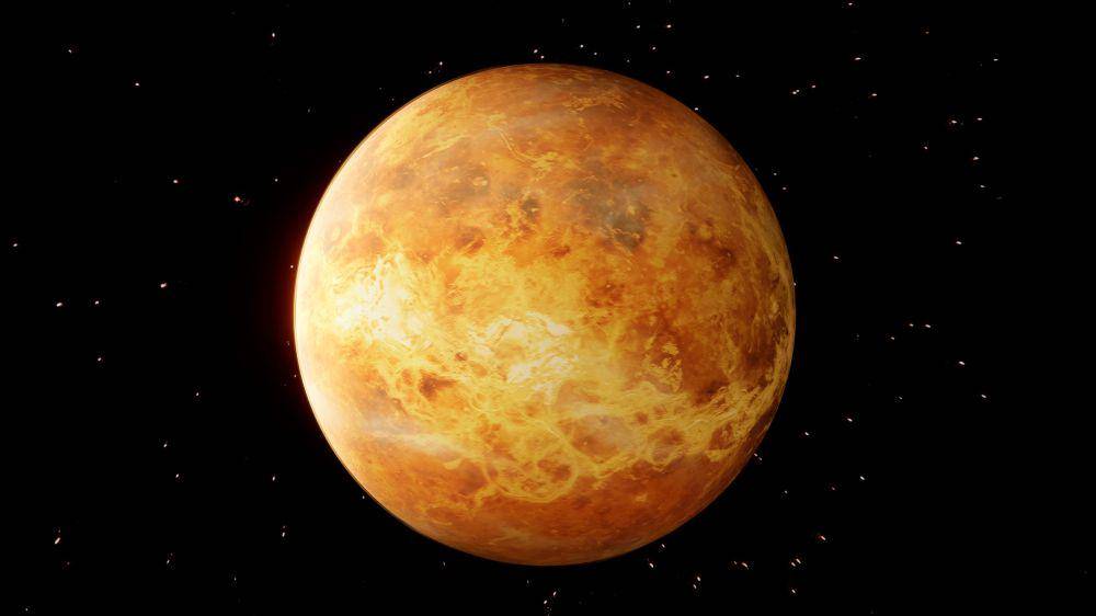 ilustrasi venus planet terpanas di tata surya (space.com)