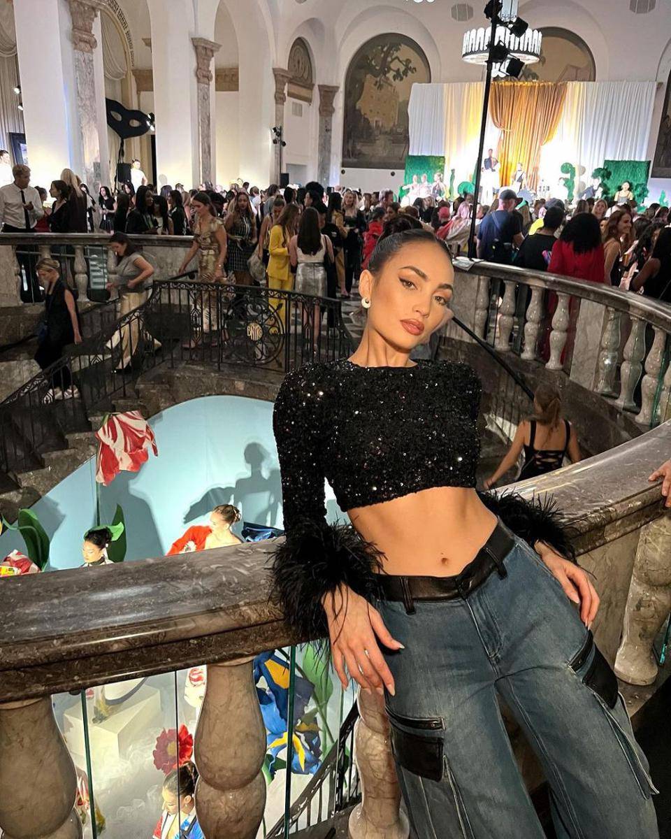 Potret R'Bonney Gabriel di New York Fashion Week 2023 (Instagram.com/rbonneynola)