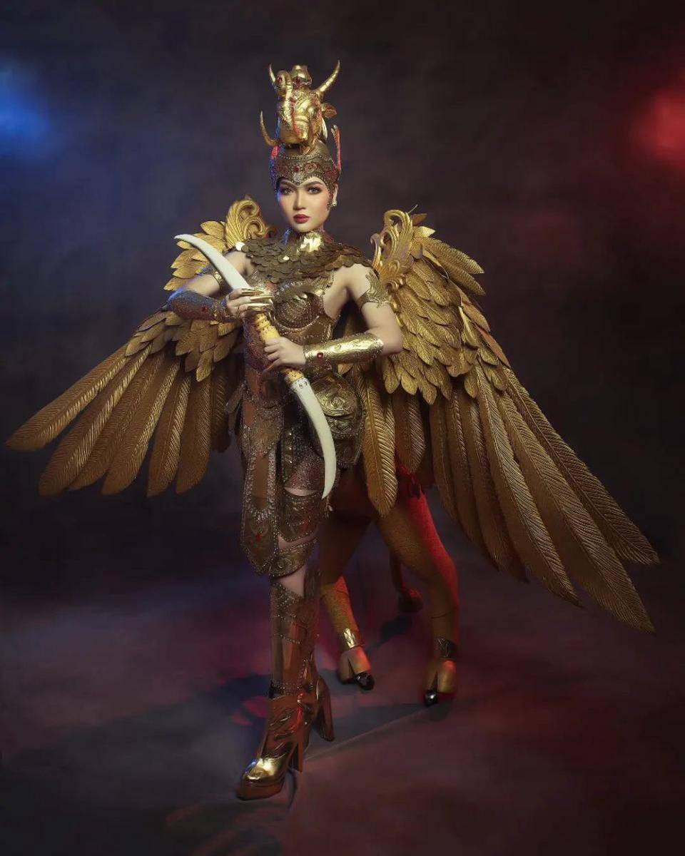Clara Claudya Umboh, Best National Costume Putri Pariwisata Indonesia 2023 (instagram.com/putripariwisataindonesia)