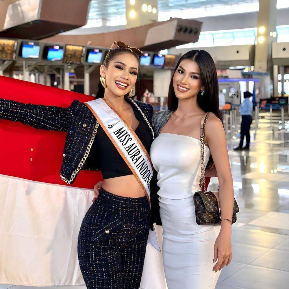 Potret Keberangkatan Sahida Sheik untuk Wakili Indonesia ke Ajang Miss Aura International 2023 (Instagram.com/ritassyawellgreat)