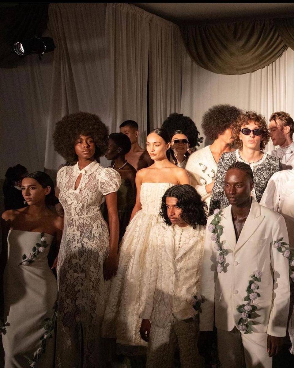 Potret R'Bonney Gabriel di New York Fashion Week 2023 (Instagram.com/rbonneynola)