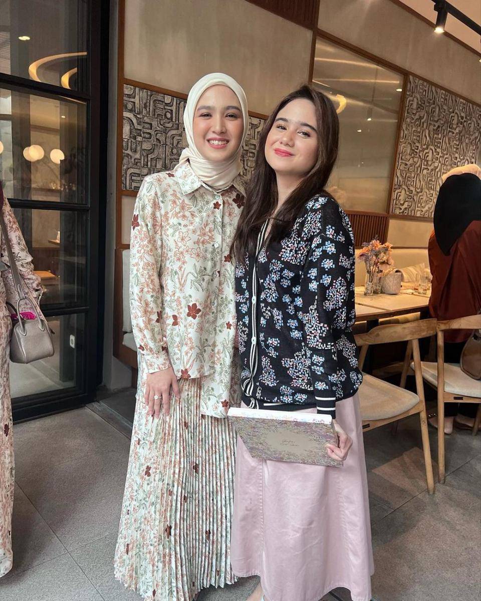 potret tamu artis di acara peluncuran koleksi terbaru Geulis x Cut Syifa (instagram.com/tissabiani)