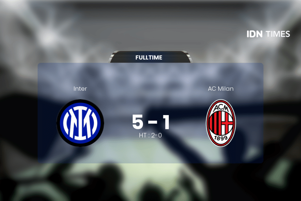 Inter Curi Poin Penuh Atas AC Milan