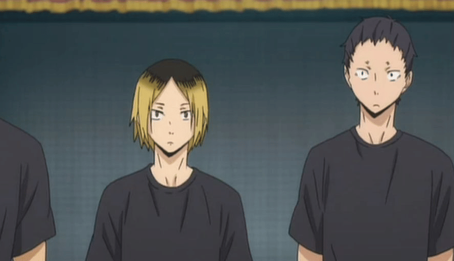 Kenma dan Fukunaga (dok. Production I.G/ Haikyuu!!)