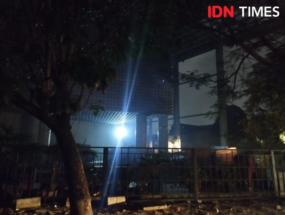 Atap Bangunan Museum Nasional Roboh Akibat Kebakaran