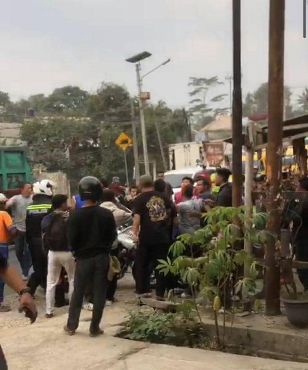 Tawuran Pelajar dari Berbagai Daerah Pecah di Bandung Barat