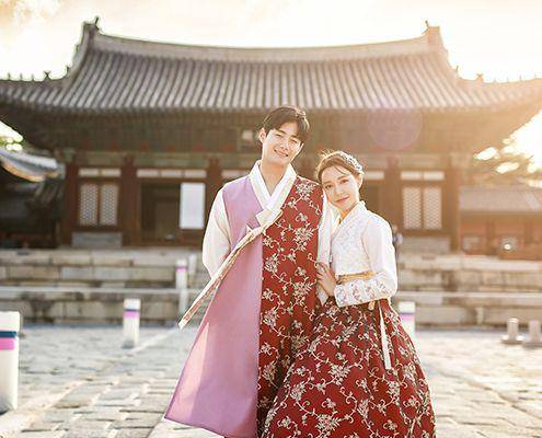 Potret hanbok dari Hanboknam Seoul (hanboknamglobal.com)