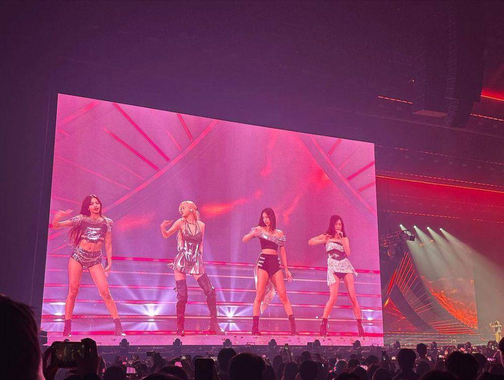 Lee Donghwi menonton konser BLACKPINK 'Born Pink'. (instagram.com/dlehdgnl/)