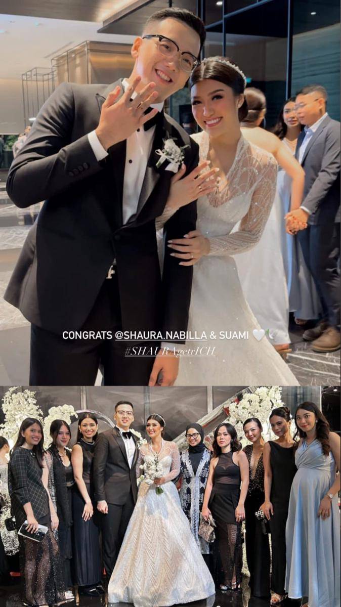 momen resepsi Shaura Nabilla (instagram.com/viraoctavira)