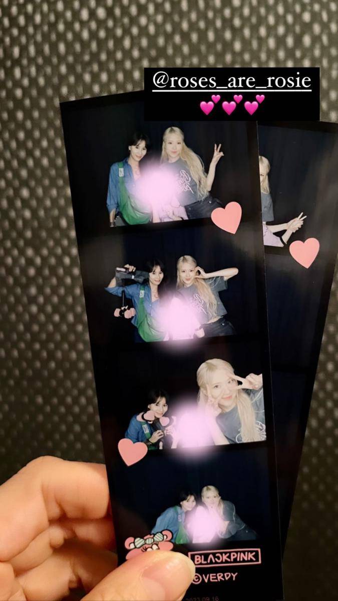 Rosé BLACKPINK dan Ko Soyoung. (instagram.com/kosoyoung_official/)
