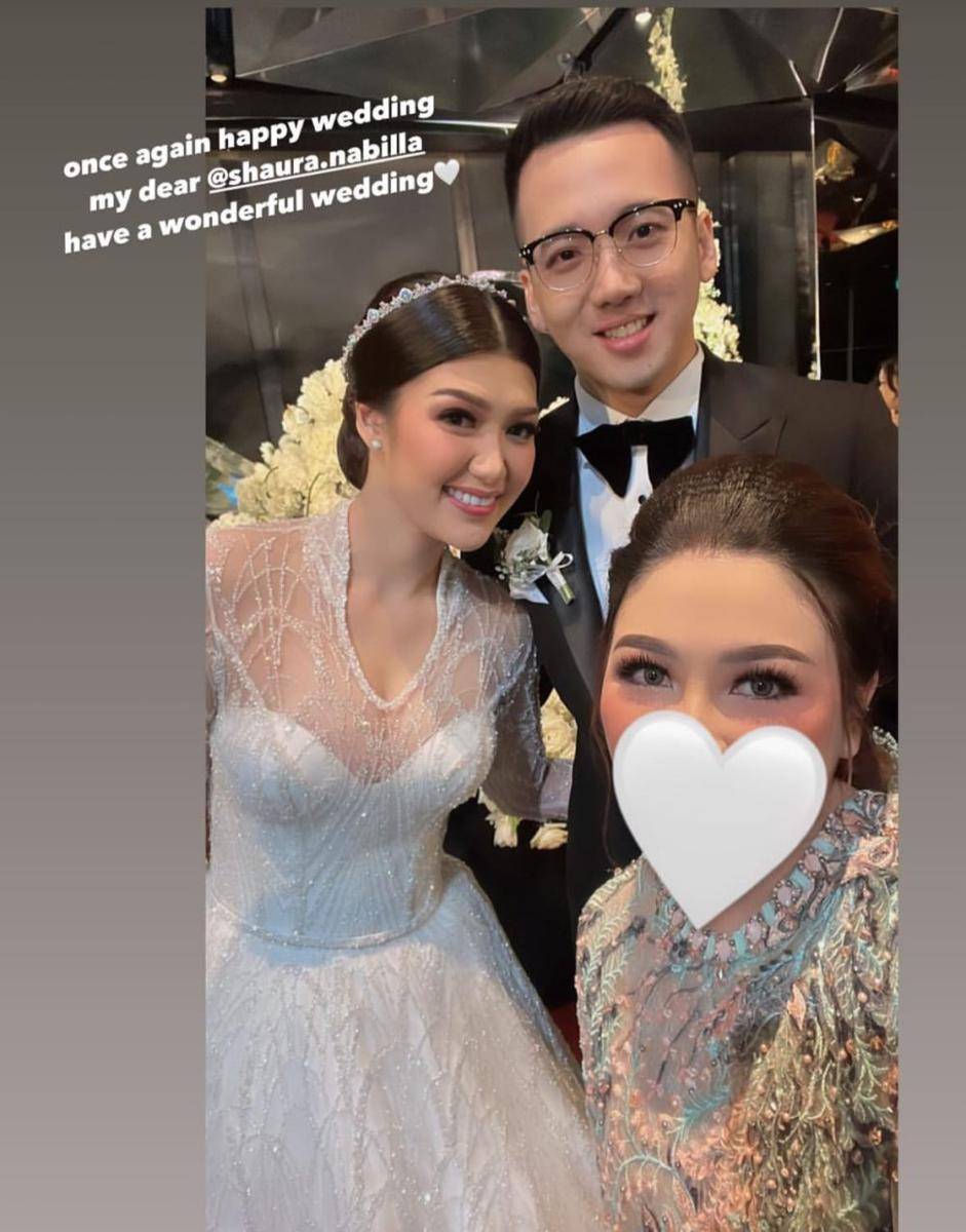 momen resepsi Shaura Nabilla (instagram.com/yuliapuspitayusuf)