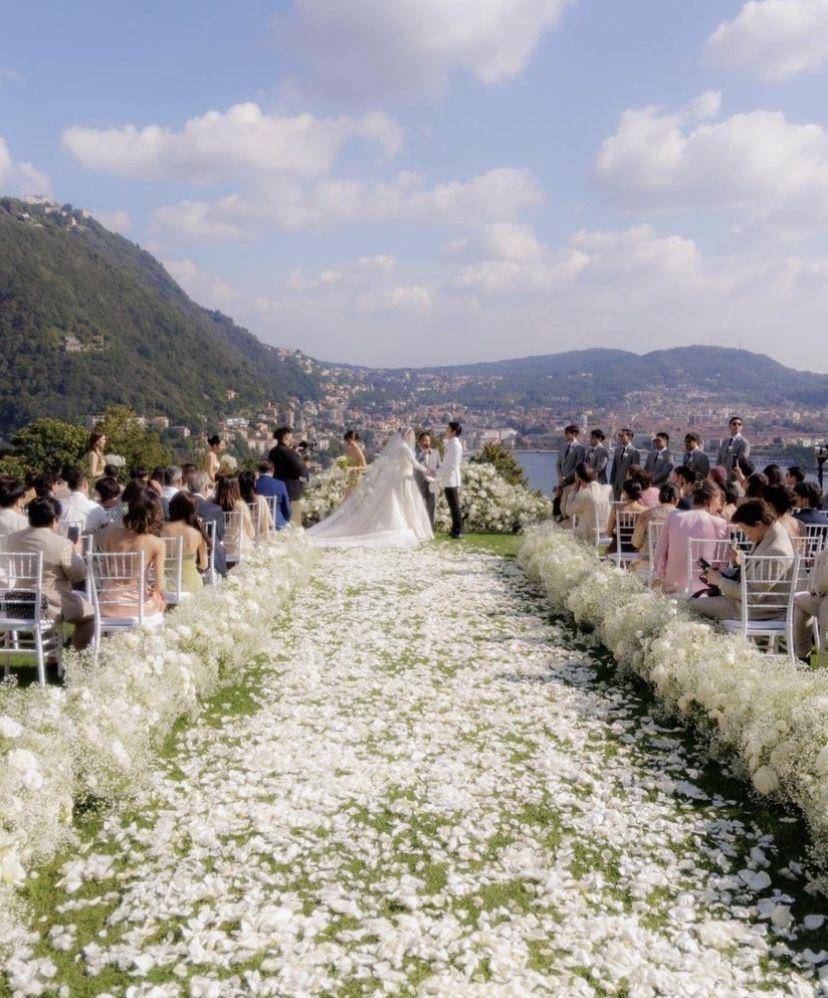 pernikahan Kimmy Kimberley dan Mark Prin di Italia (instagram.com/mark_prin)