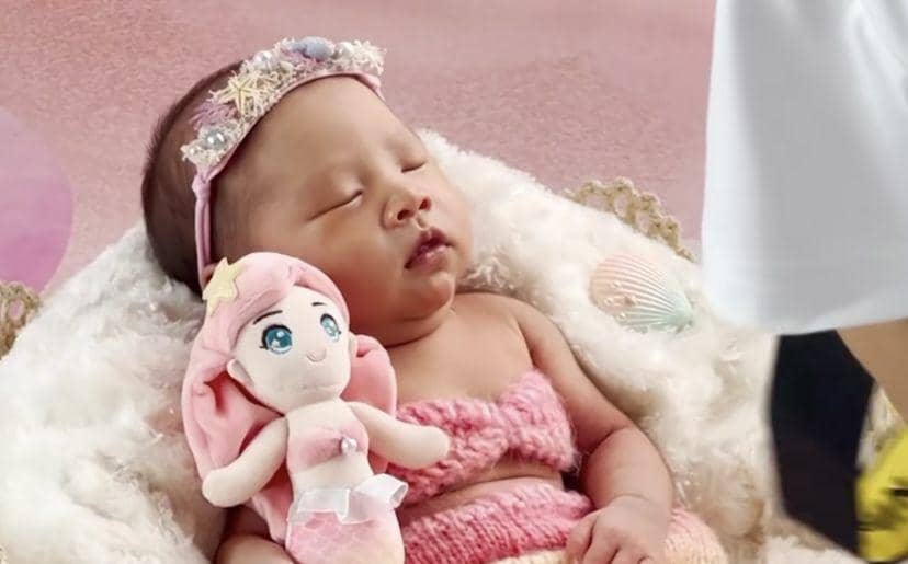 7 Potret di Balik Newborn Photoshoot Sophia Anak Jess No Limit