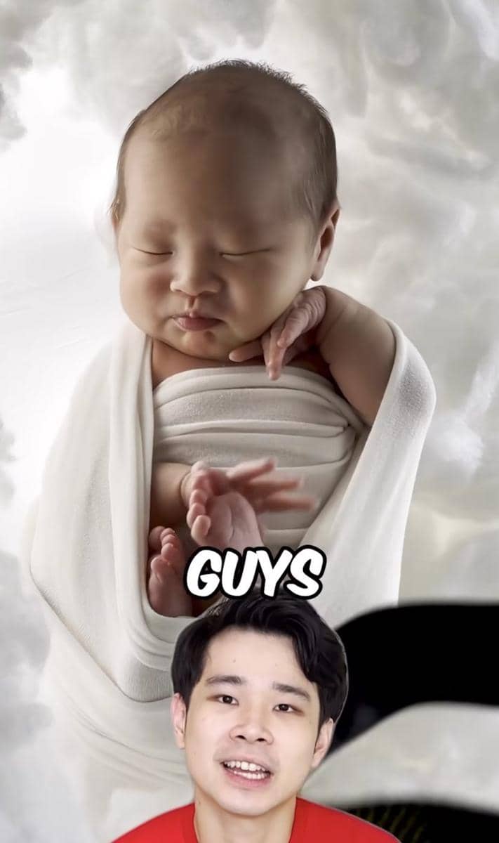 potret di balik newborn photoshoot Sophia, anak Jess No Limit (Instagram.com/jessnolimit)