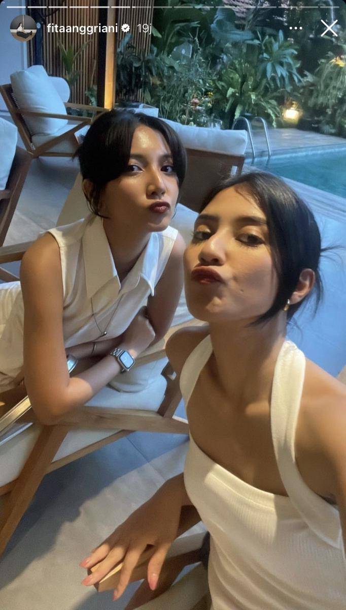 potret Adinda Thomas kembali dapat kejutan bridal shower dari bestie (Instagram.com/fitaanggriani)