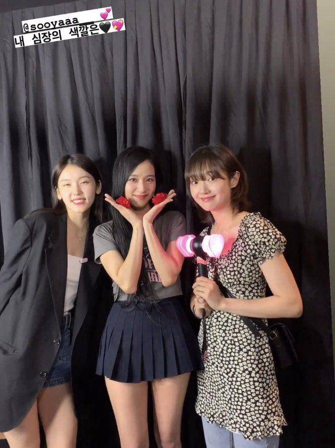 Kim Hyejun dan Jisoo BLACKPINK. (instagram.com/hyello._.o/)