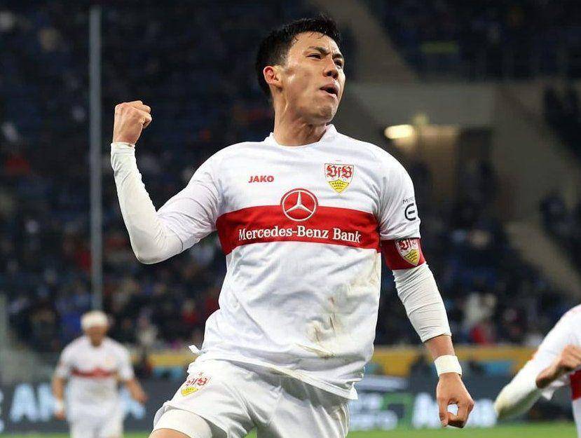 Wataru Endo berseragam VfB Stuttgart. (instagram.com/endowataru)