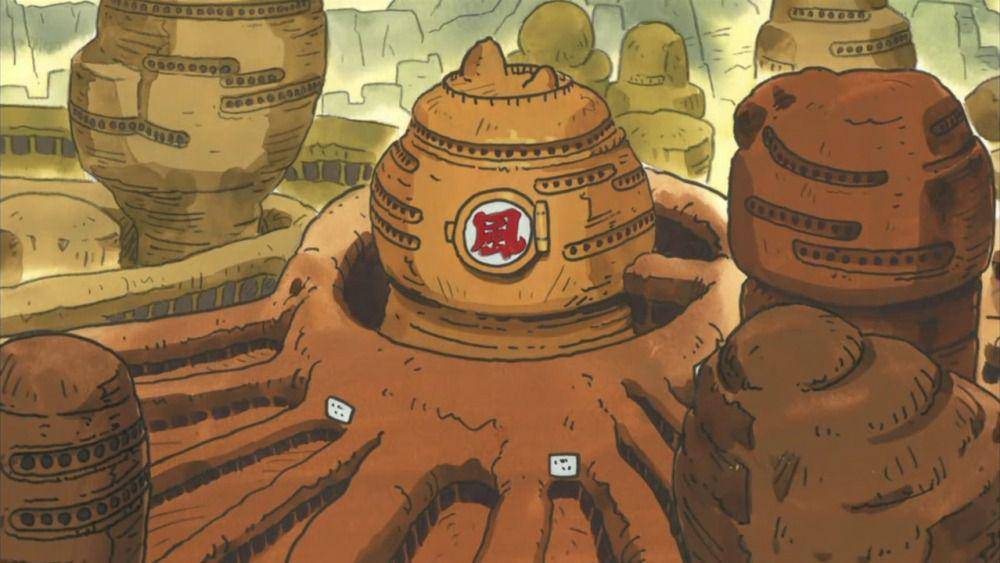 Desa Sunagakure (dok. TV Tokyo/Naruto Shippuden)