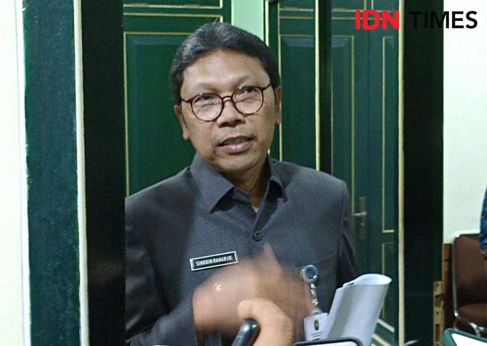 Penjabat Wali Kota Yogyakarta, Singgih Raharjo. (IDN Times/Herlambang Jati Kusumo)