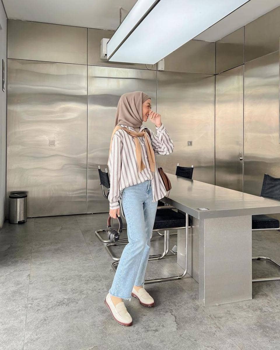 inspirasi OOTD ala Meirani Amalia (instagram.com/meiraniap)