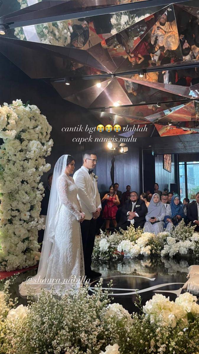 momen akad nikah Shaura Nabilla (instagram.com/prawitasari_)