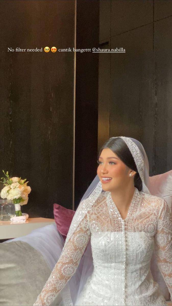 momen akad nikah Shaura Nabilla (instagram.com/tamiazuhra)