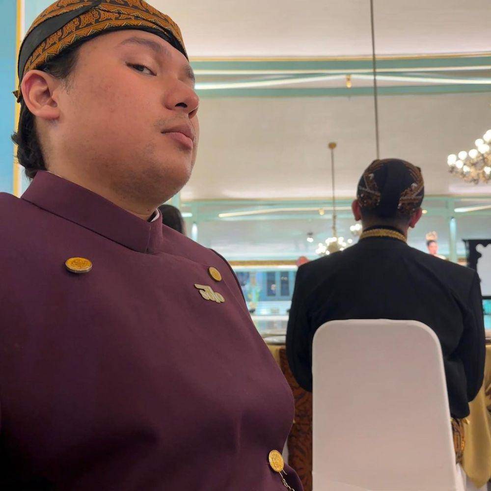 potret Keanu Agl di Royal Dinner Mangkunegaran (instagram.com/keanuagl)