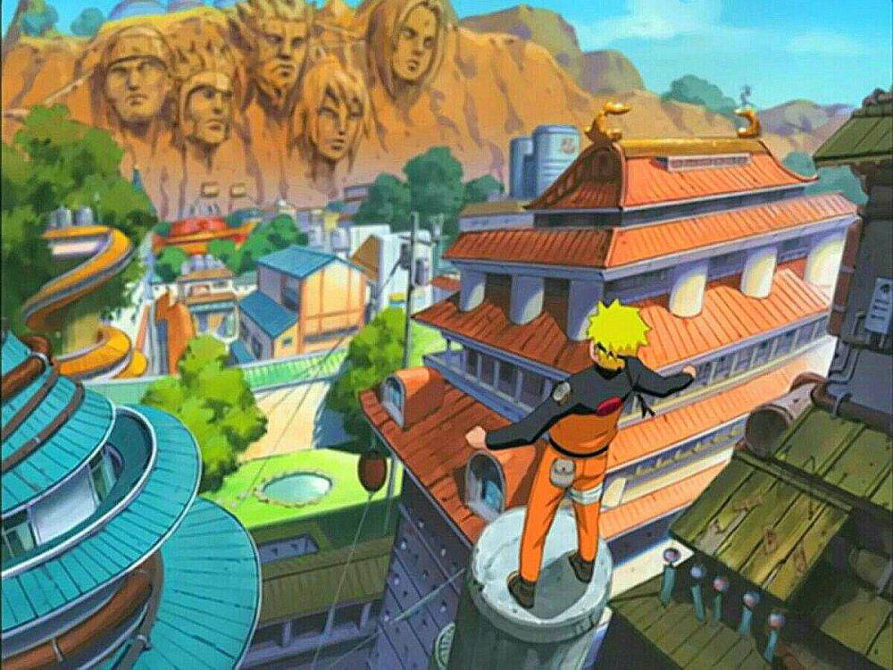 Desa Konohagakure (dok. TV Tokyo/Naruto)