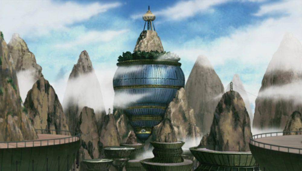 Desa Kumogakure (dok. TV Tokyo/Naruto Shippuden)