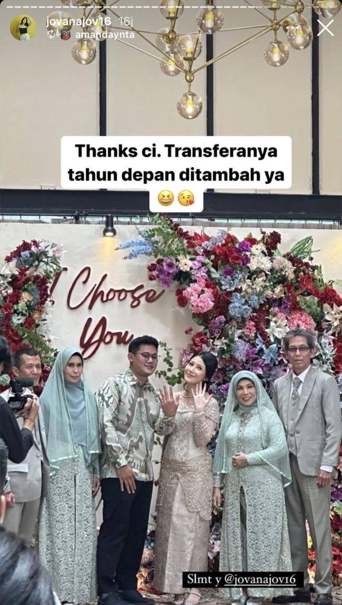 potret pertunangan Jovanna dan Adit (Instagram.com/jovanajov16