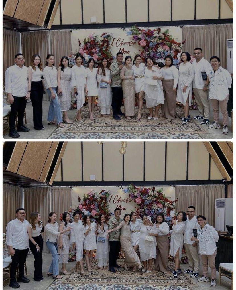 potret pertunangan Jovanna dan Adit (Instagram.com/michelleziu)