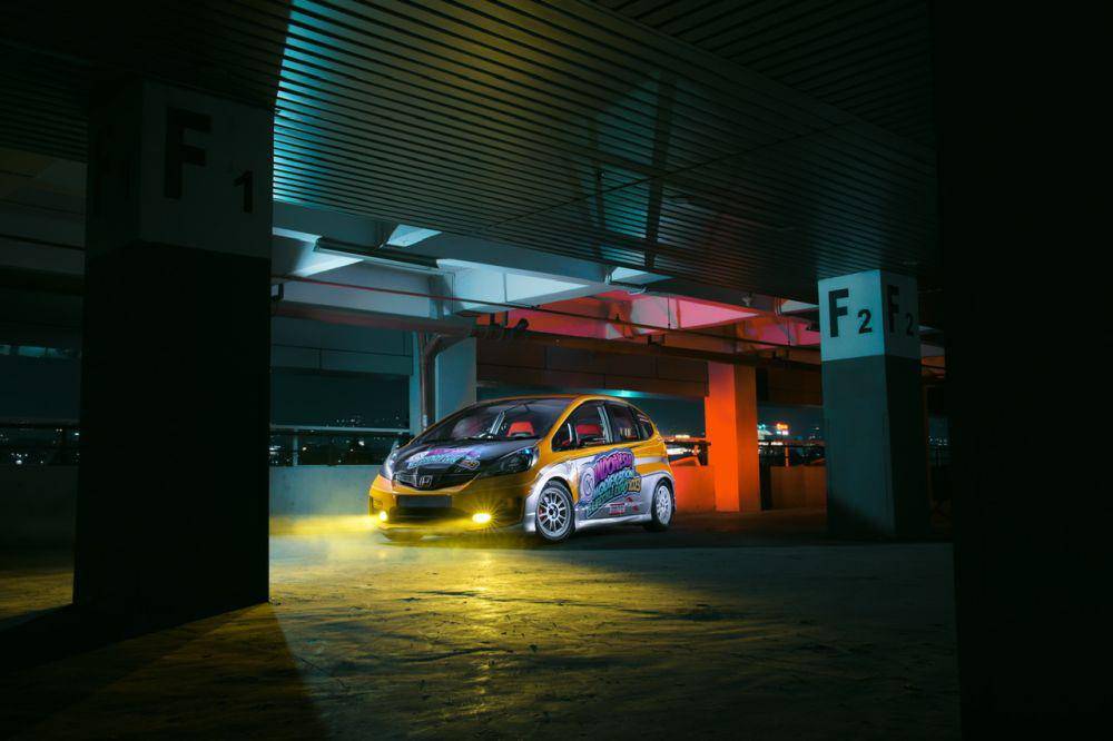 Honda Jazz GE8 yang akan digiveaway (IMX)