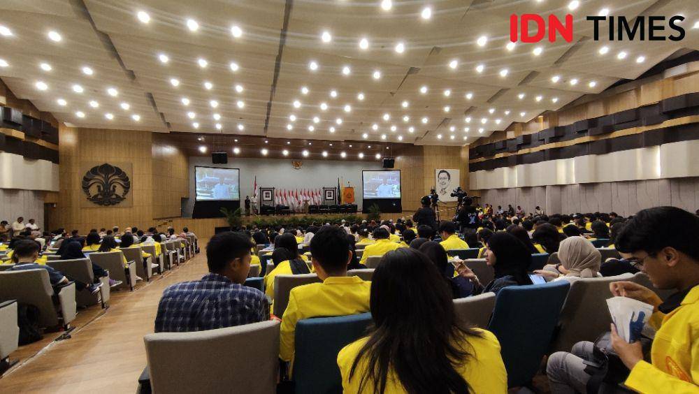 Kuliah kebangsaan di Universitas Indonesia (UI) (IDN Times/Yosafat Diva Bayu Wisesa)