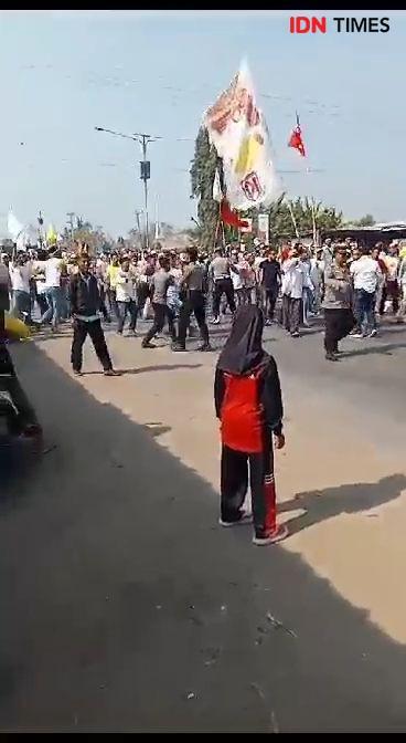 Dipicu Saling Ejek, Pengambilan Nomor Urut Pilkades di Cirebon Ricuh