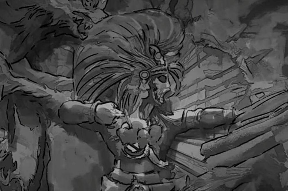 ilustrasi Mihaje di drakor Arthdal Chronicles (youtube.com/tvN drama)