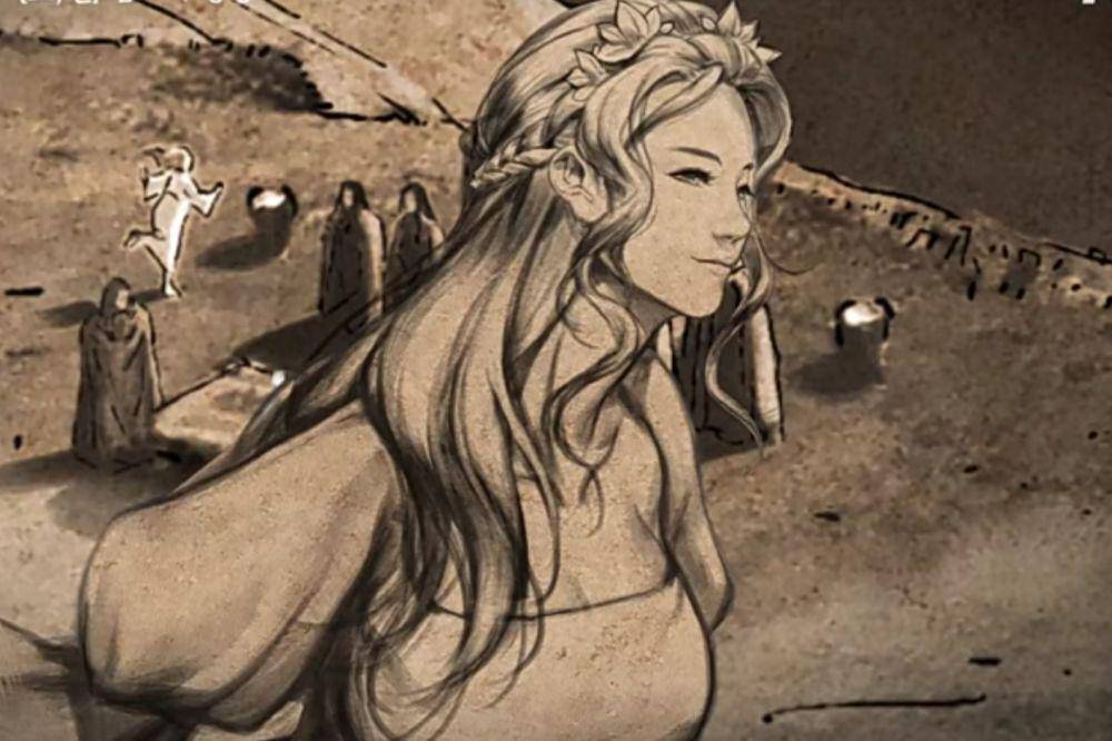 ilustrasi Asasin atau Serigala Putih Besar di drakor Arthdal Chronicles (youtube.com/tvN drama)