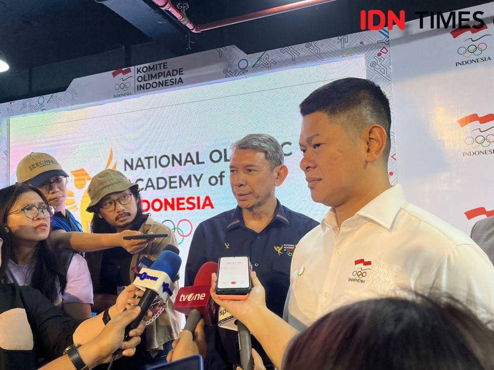 Komite Olimpiade Indonesia meluncurkan program National Olympic Academy (NOA) of Indonesia (IDN Times/Margith Juita Damanik)