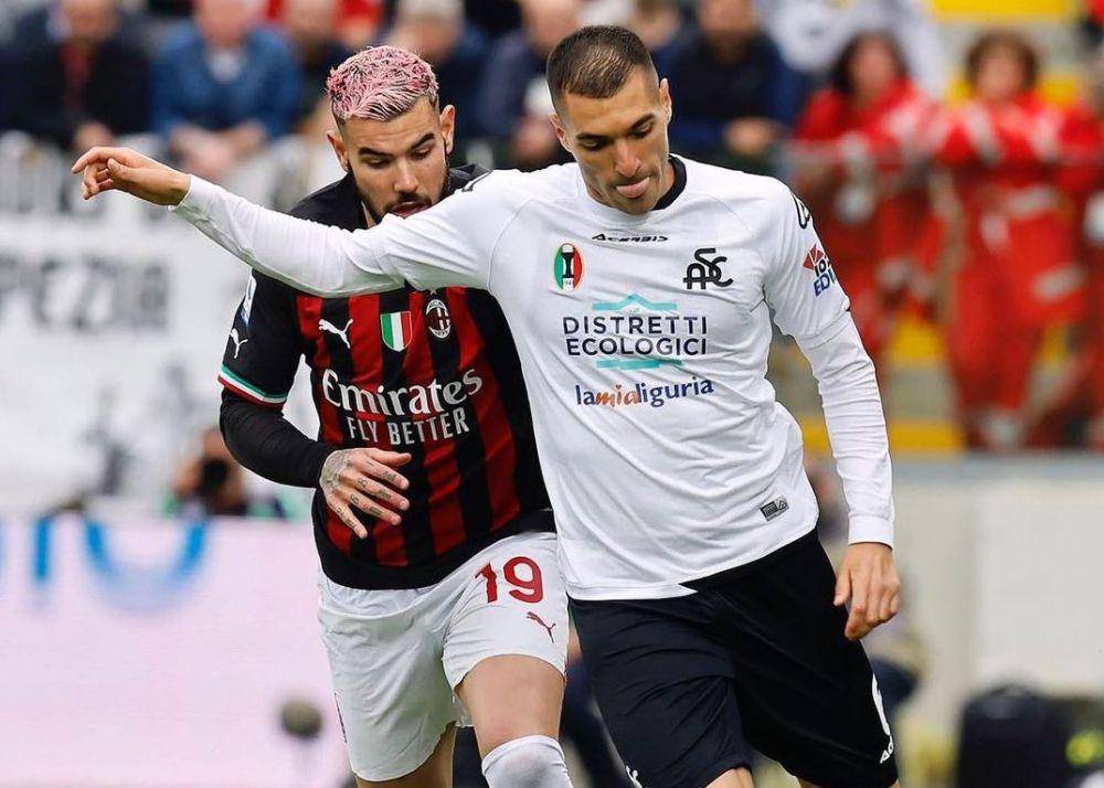 Mehdi Bourabia saat membela Spezia Calcio. (instagram.com/mehdibourabia)