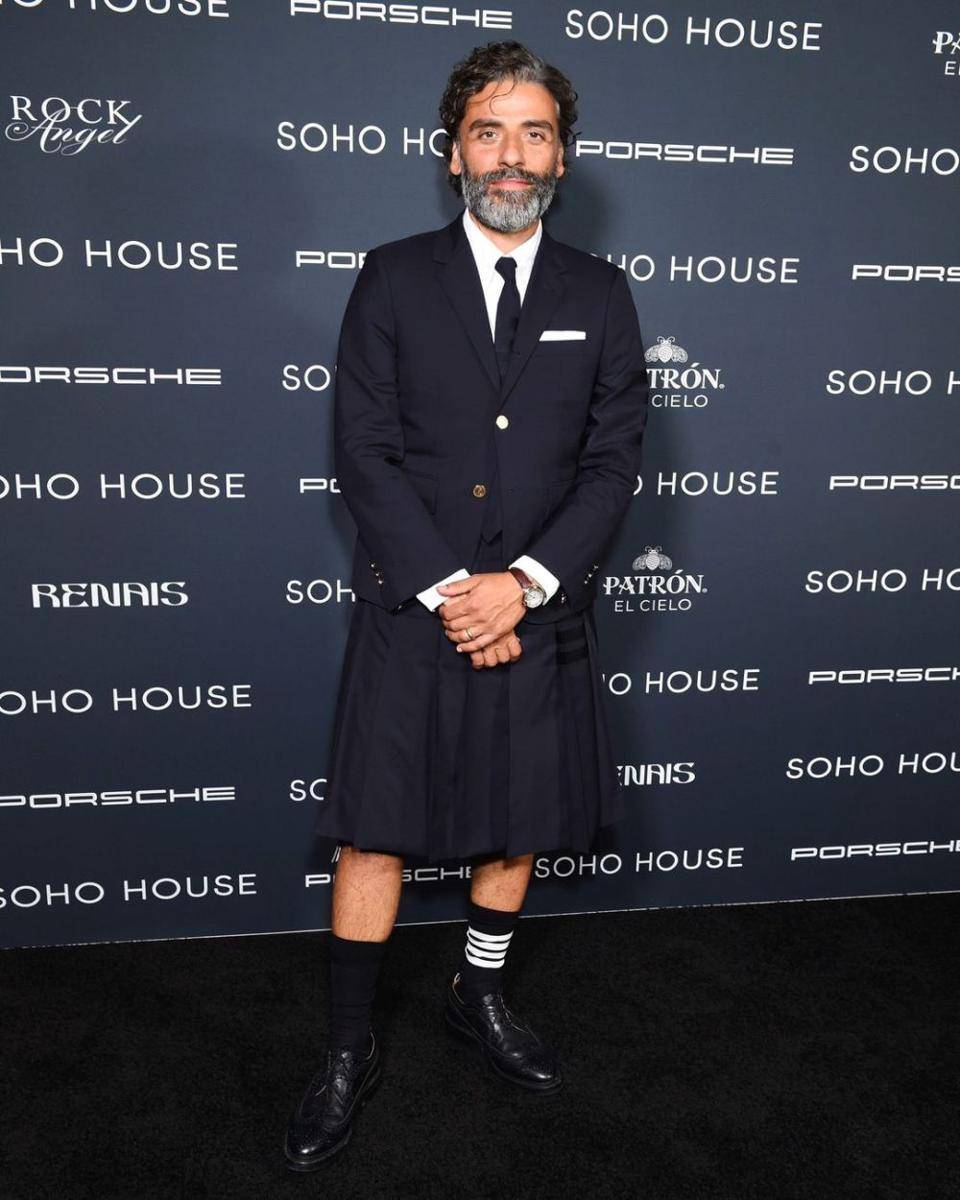 Potret Oscar Isaac (instagram.com/thombrowne)