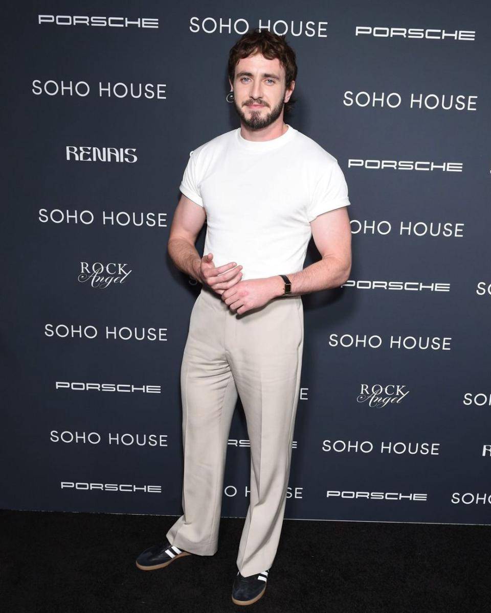 Potret Paul Mescal di NYFW 2023 (instagram.com/gqspain)