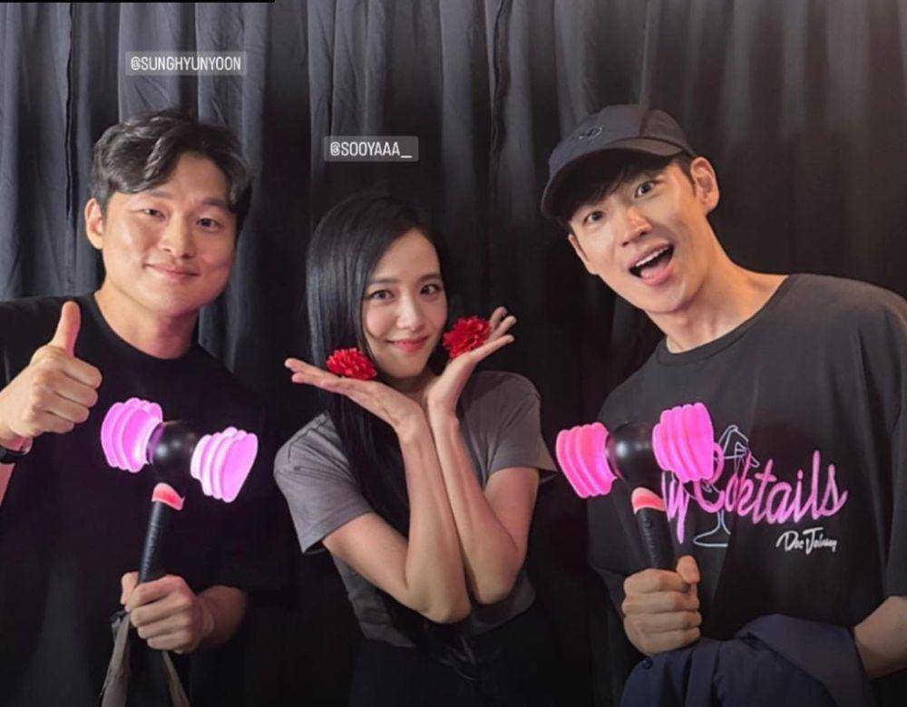 Jisoo dan Lee Jehoon di BORN PINK TOUR FINALE IN SEOUL (instagram.com/leejehoon_official)