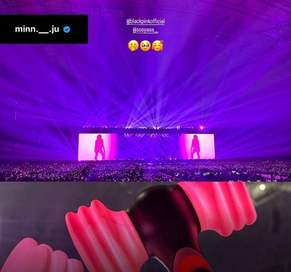 Minju di BORN PINK TOUR FINALE IN SEOUL (instagram.com/minn.__.ju)