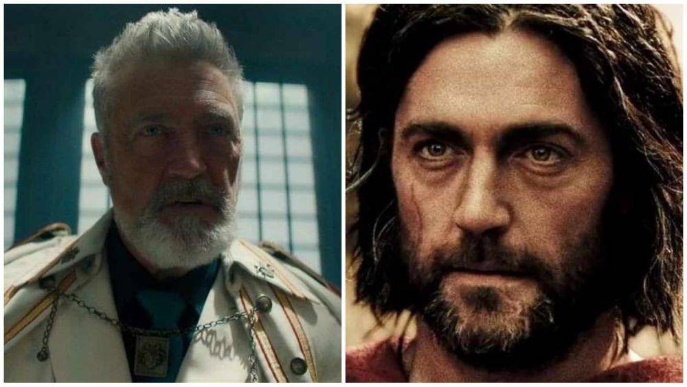 Vincent Regan sebagai Garp dan Artemis. (Dok. Netflix/One Piece, dok. Warner Bros/300)